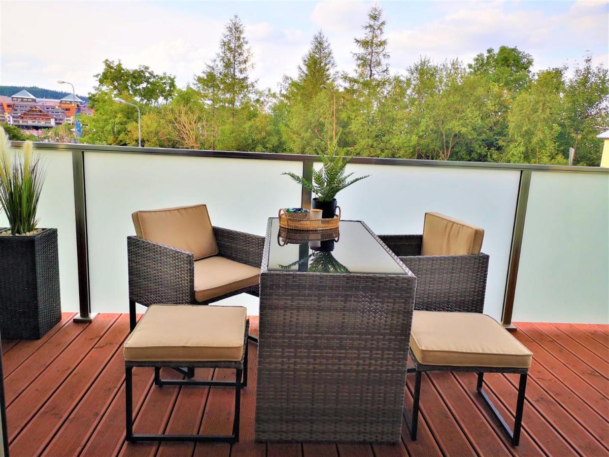 Triventi Mountain Residence Apartament Sunrise คาร์ปัตซ์ ภายนอก รูปภาพ